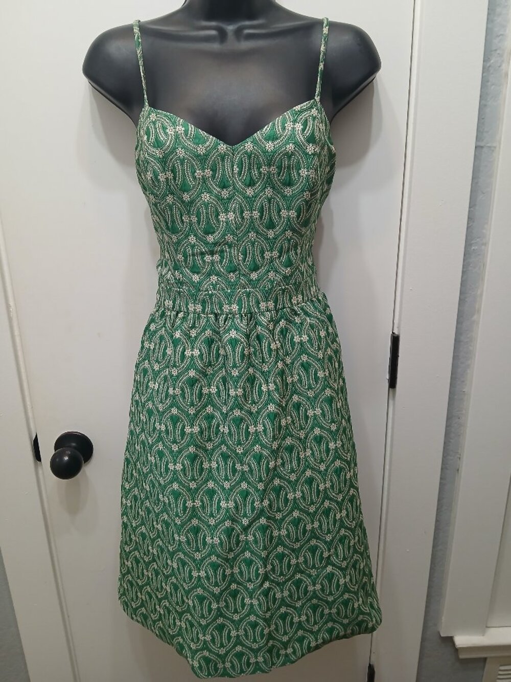 Lace&Mesh Brocade Dress💚
